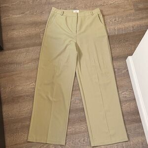 Classic Wid-Leg Women's Pants in Light Olive - Brand:HAVE LA
